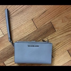 Michael Kors Adele Leather Smartphone Wristlet